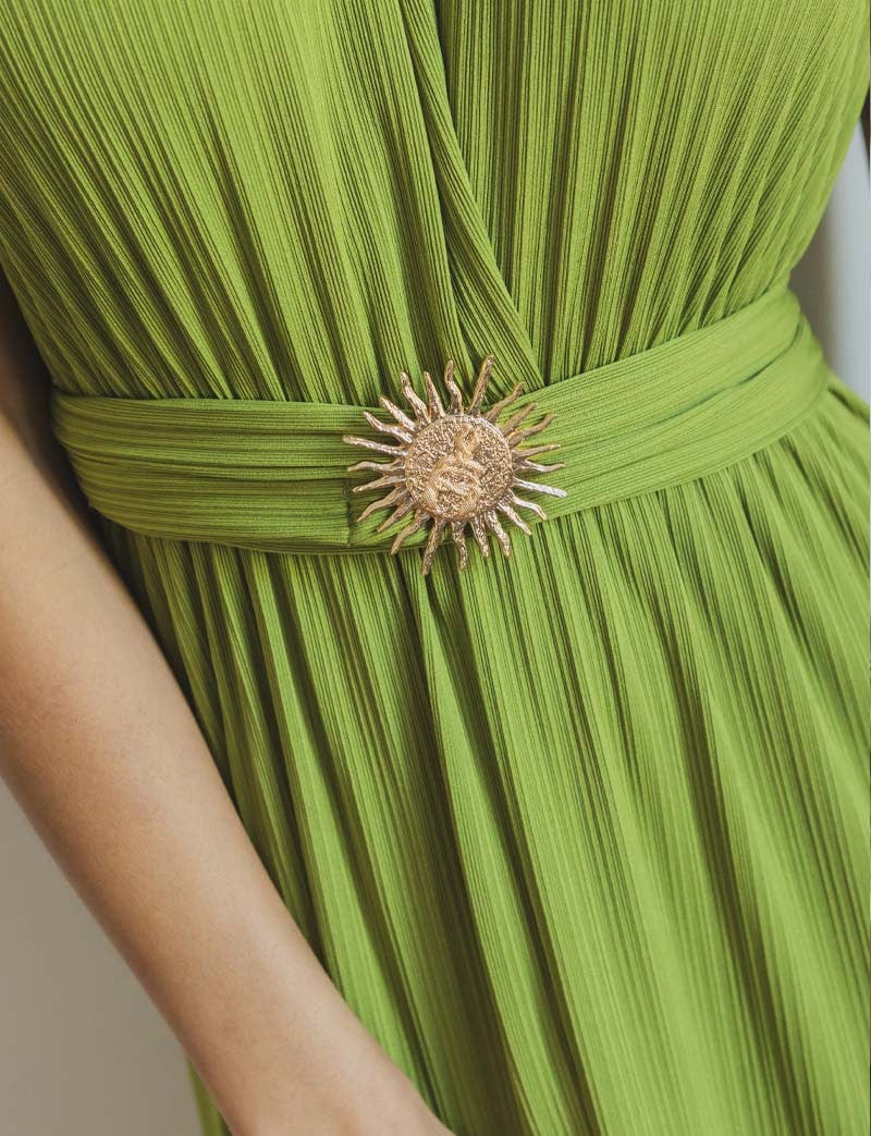 Vestido verde Calista