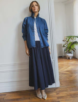 Elma navy skirt