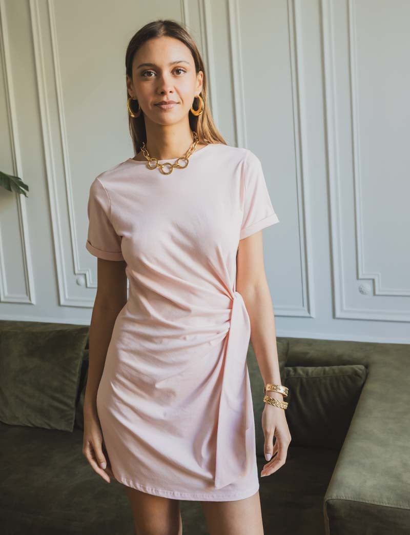 Robe rose Aria