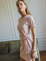 Vestido rosa Aria