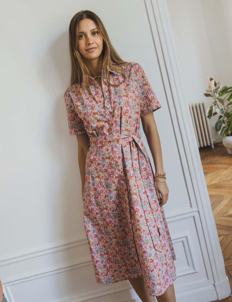Robe fleurie Inez