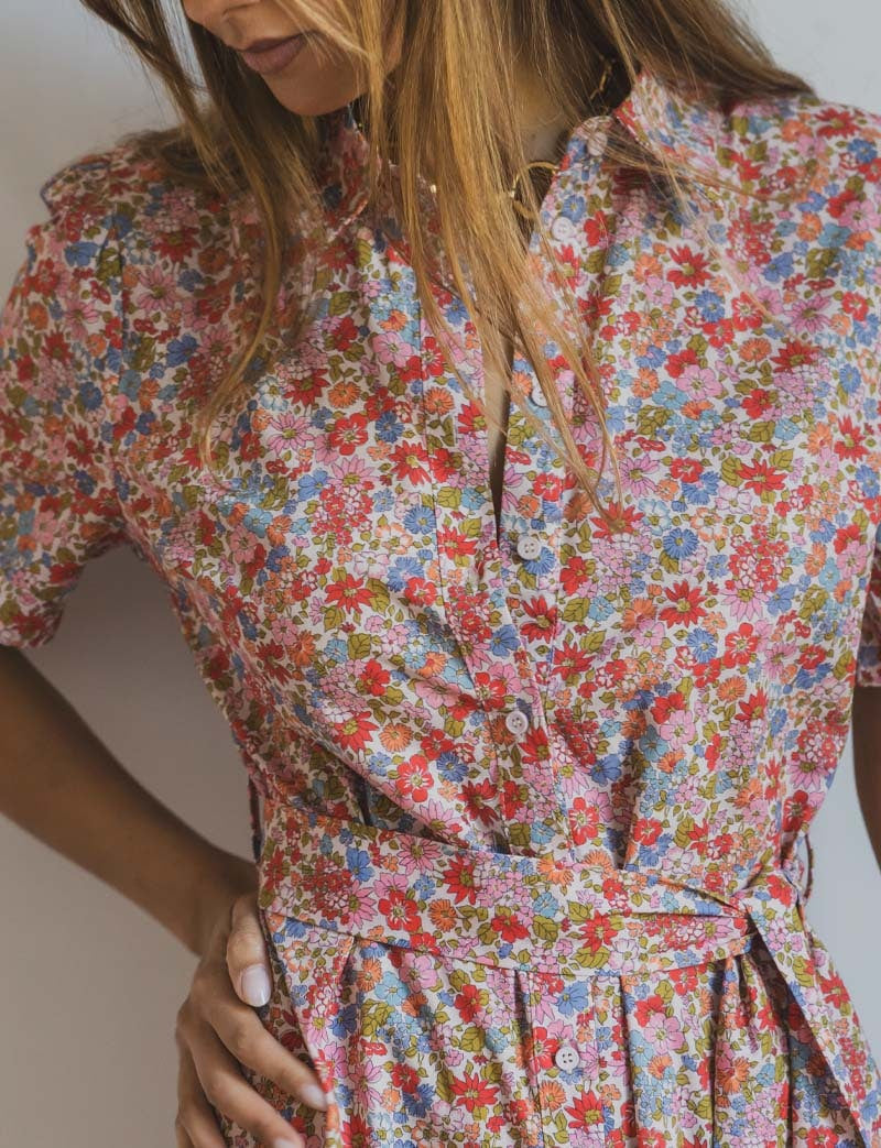 Robe fleurie Inez