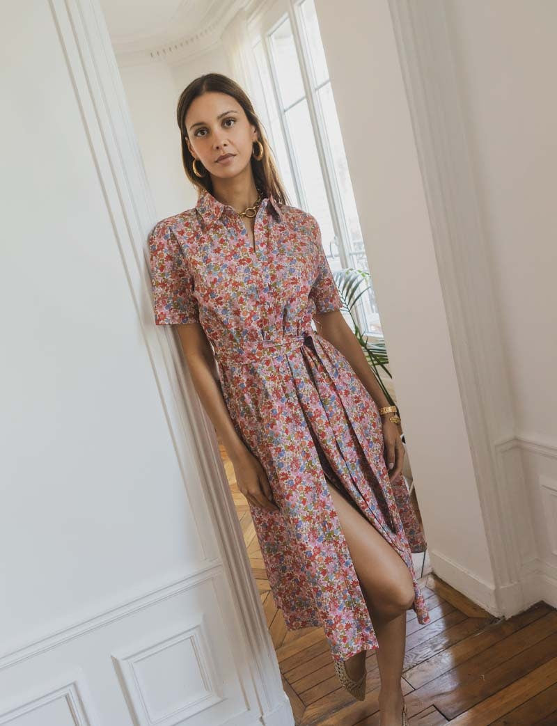 Robe fleurie Inez