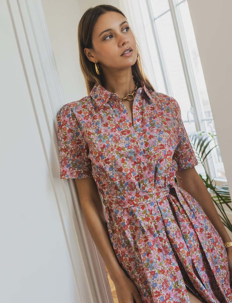 Robe fleurie Inez