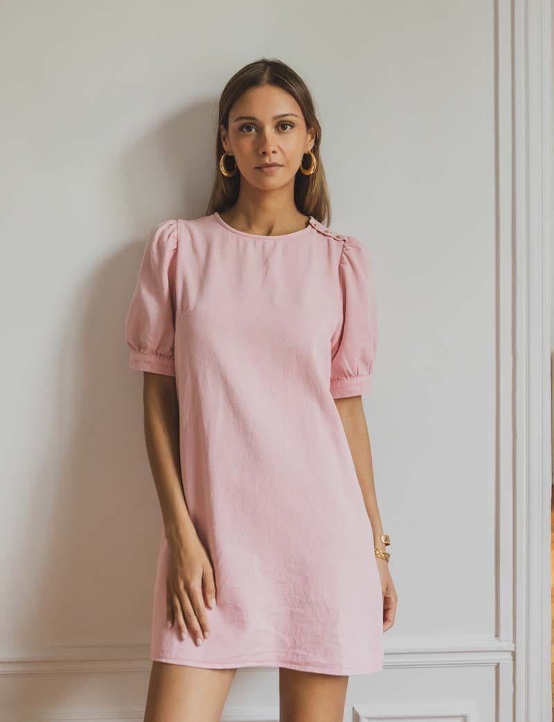 Robe rose Remo