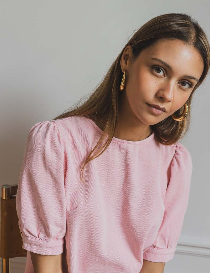 Robe rose Remo