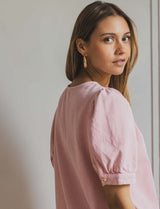 Robe rose Remo
