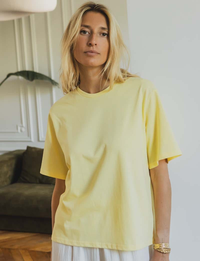 T-shirt jaune Juno