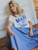 Elma vintage blue skirt