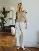 Pantalón écru Kany