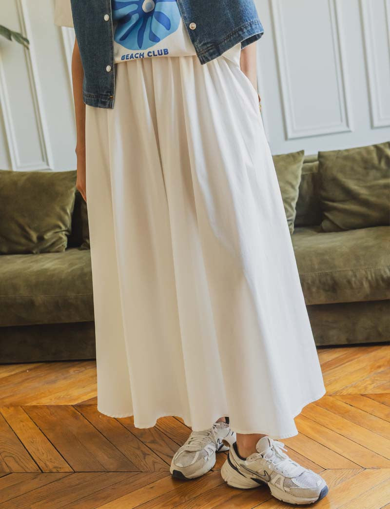 Jupe blanche Elma