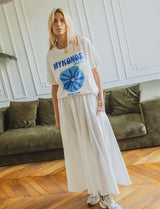 T-shirt blanc Mykonos