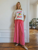 Camiseta blanca Capri Italia