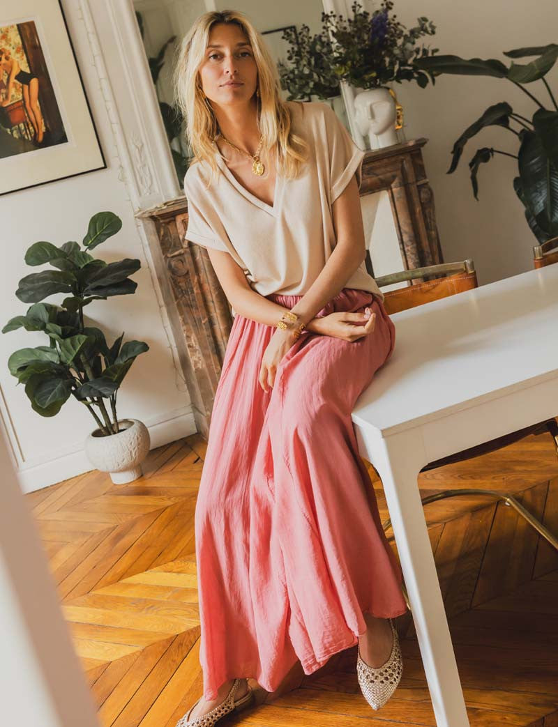 Sivy blush skirt