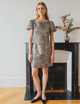 Robe léopard Della