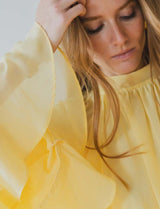 Blouse jaune Rosetta