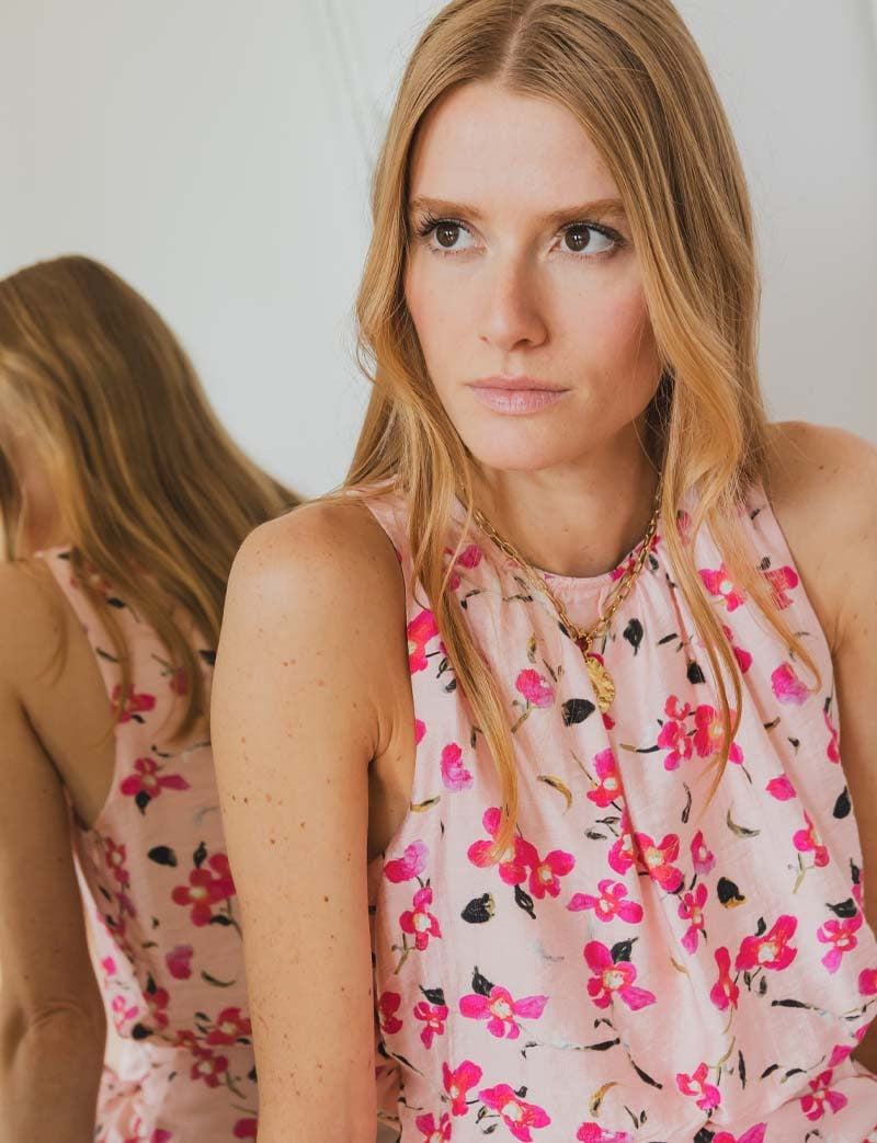 Elaga floral dress
