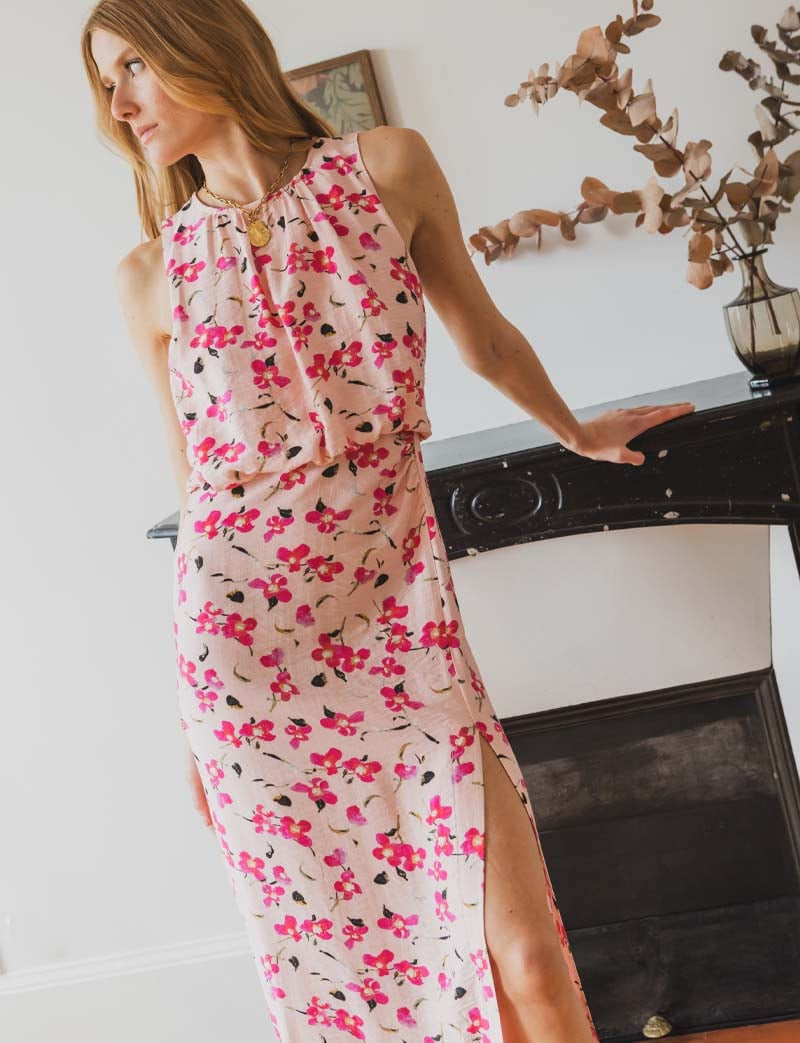 Elaga floral dress
