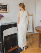 Salma ecru dress