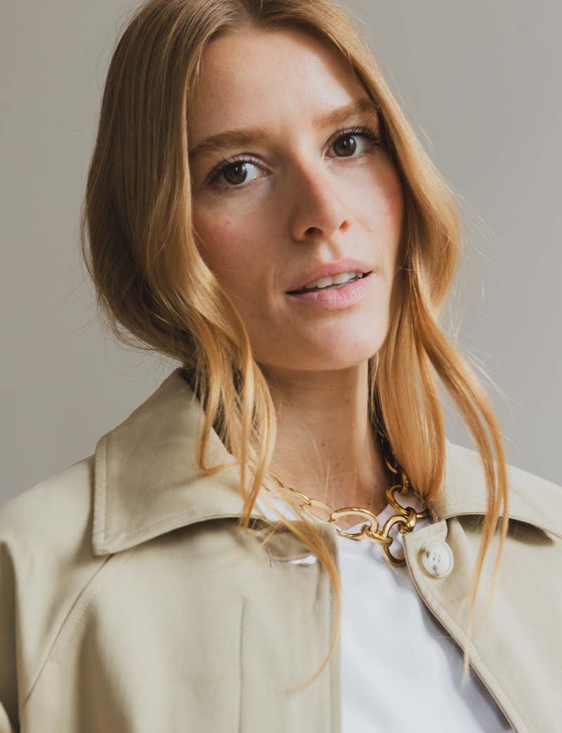 Trench fleuri Silvio