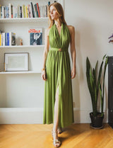 Robe verte Calista