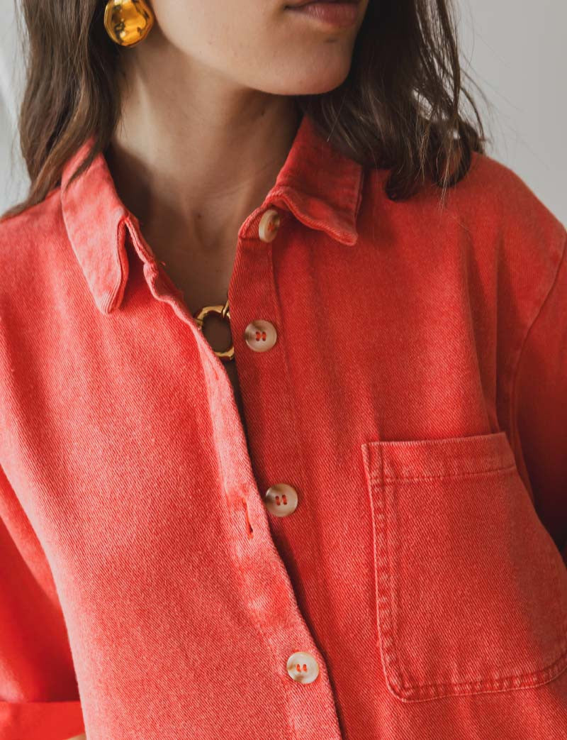 Robe rouge Solya