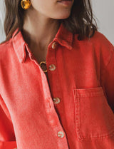Robe rouge Solya