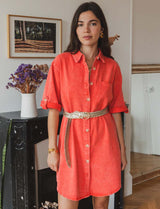 Robe rouge Solya