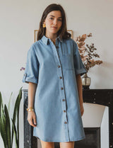 Robe en jean Solya