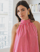 Bata rosa y fucsia Avina
