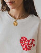 Camiseta blanca Amor Propio