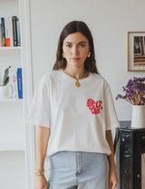 Camiseta blanca Amor Propio