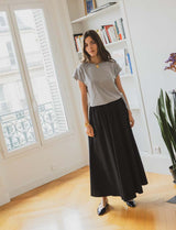 Elma black skirt