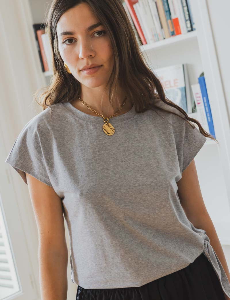 T-shirt gris Lido