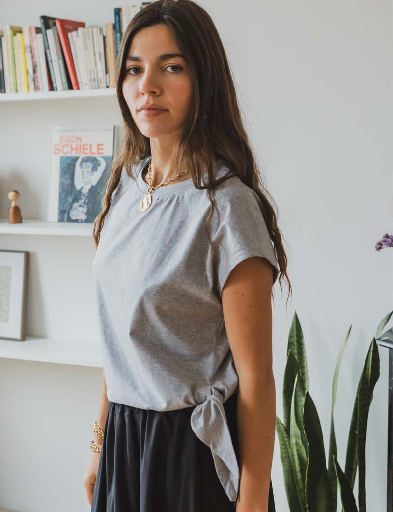 T-shirt gris Lido