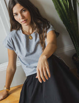 T-shirt gris Lido