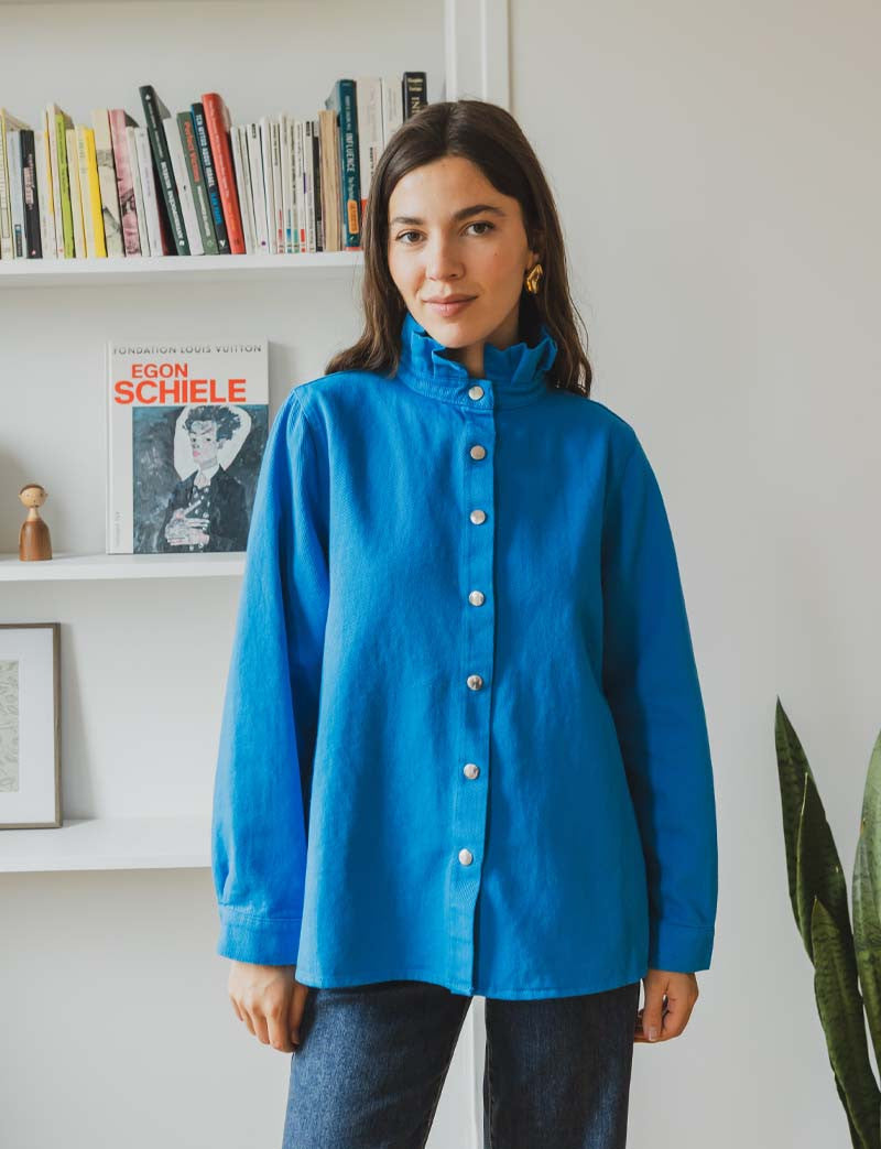 Chaqueta azul Dean
