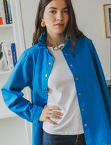 Chaqueta azul Dean
