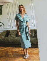 Robe céladon Savana