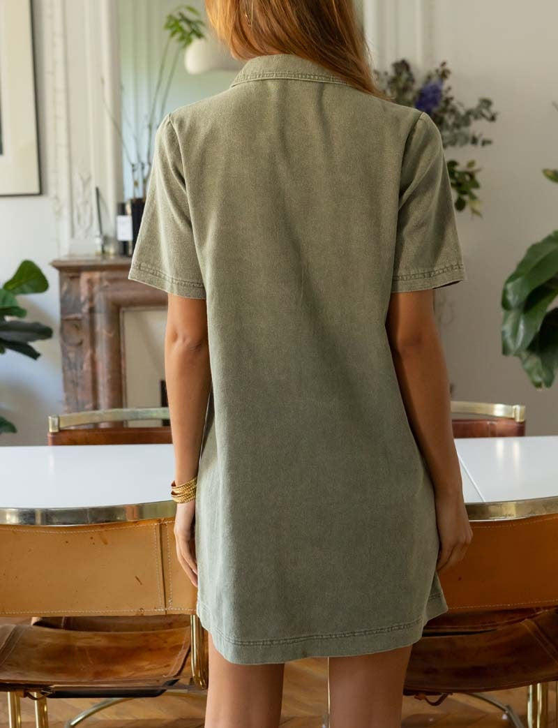 Robe kaki Monett
