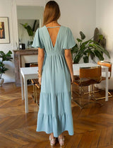 Robe bleue Oria
