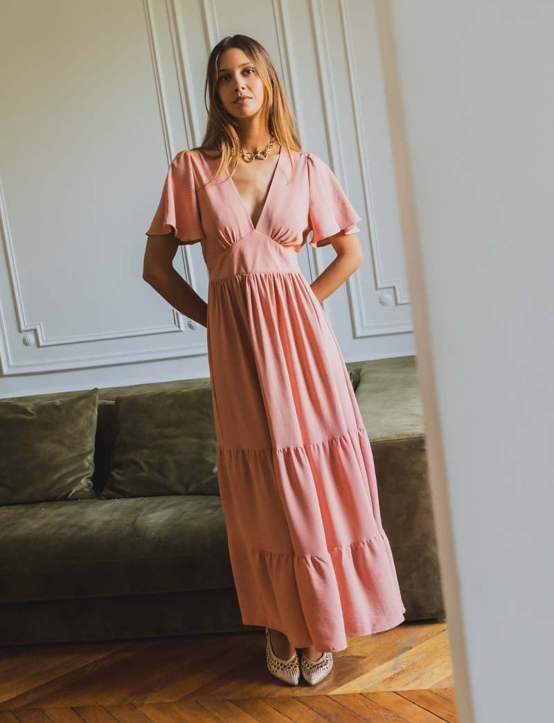 Robe blush Oria