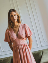 Robe blush Oria