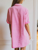 Vestido rosa Solya