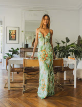 Robe verte Noushka