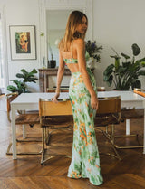 Robe verte Noushka