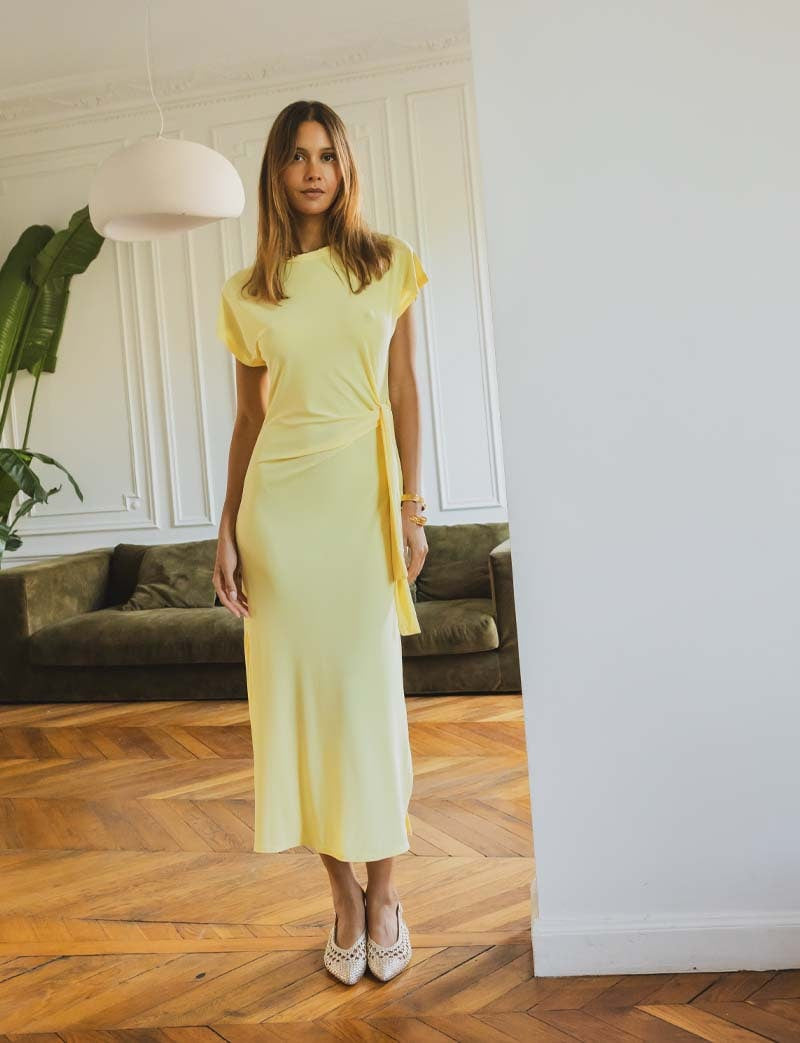 Robe jaune Willa