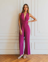 Combinaison prune Gabriella