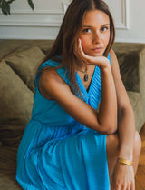 Robe bleue Senna
