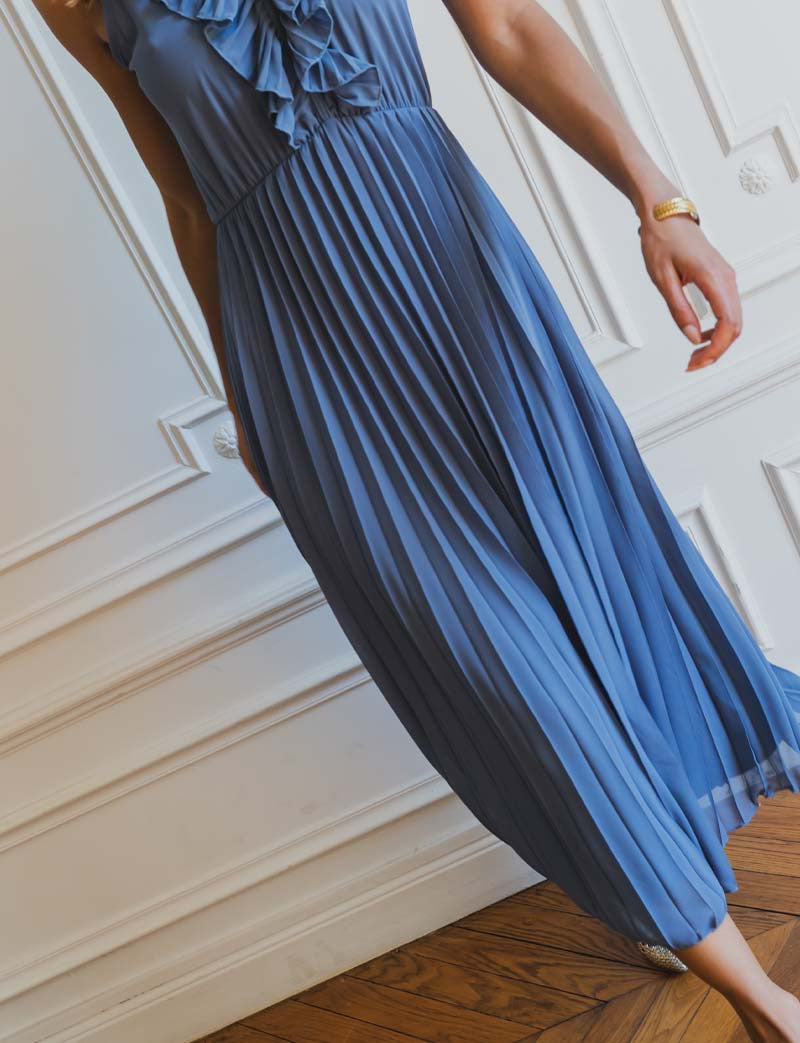 Robe bleu vintage Senna